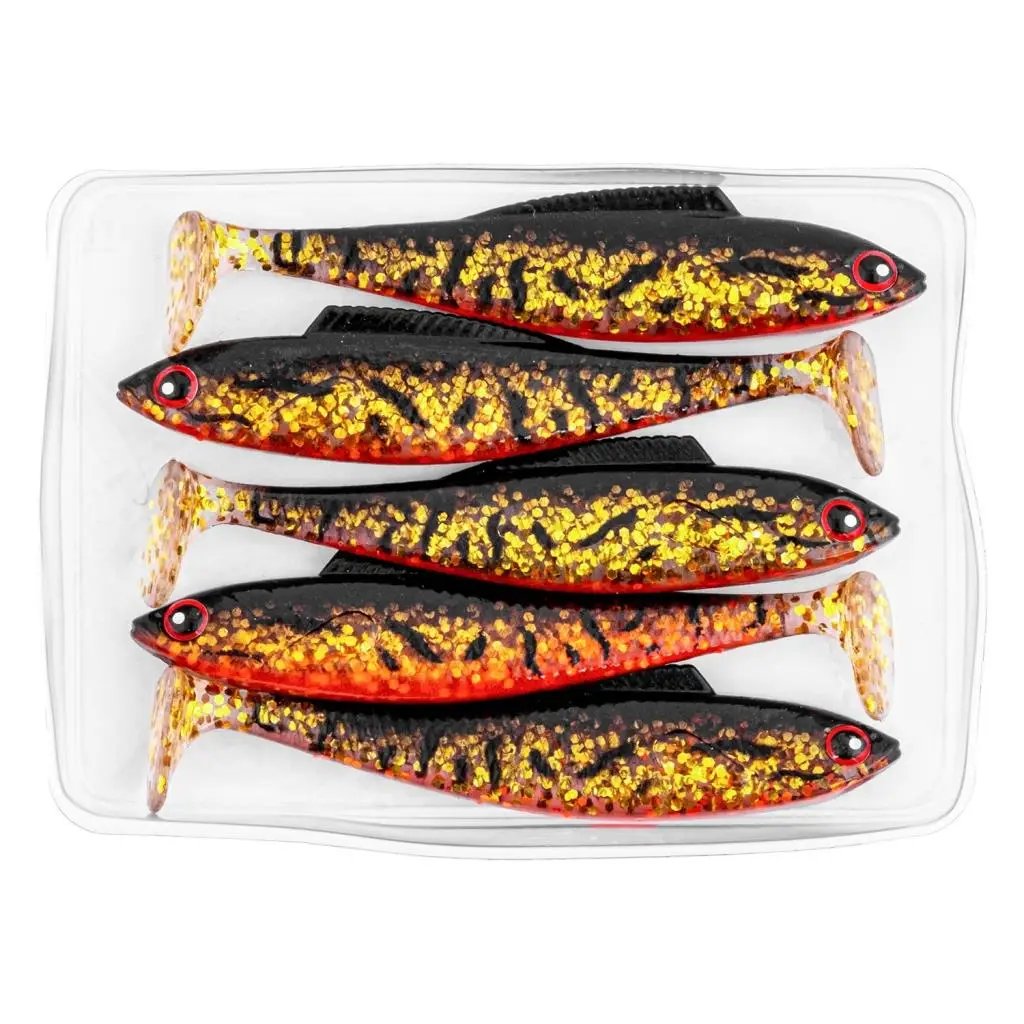 Silikon Sahte Balık - 4,5g 85mm - Fishack PredatorX - UV Boyalı - Copper Silikon Sahte Balık - 4,5g 85mm - Fishack PredatorX - UV Boyalı - Copper