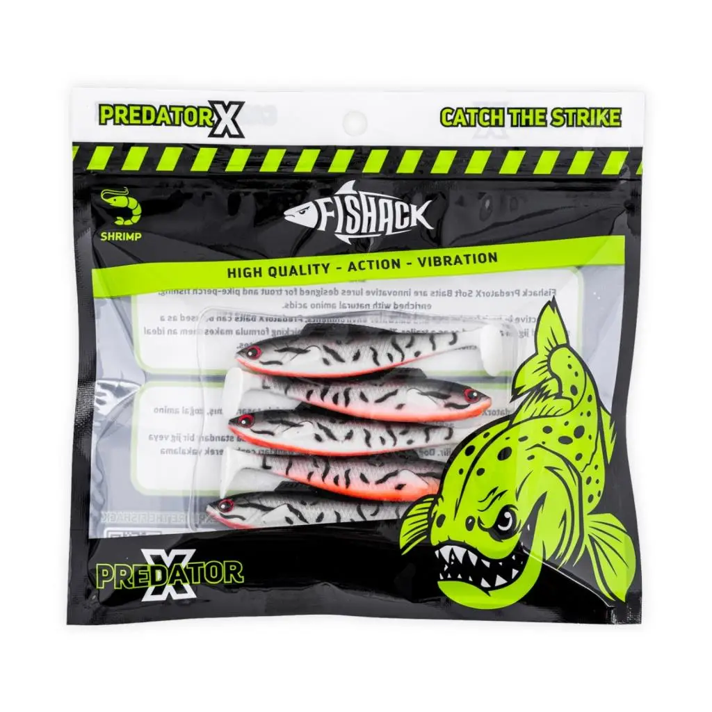 Silikon Sahte Balık - 4,5g 85mm - Fishack PredatorX - UV Boyalı - Dash Silikon Sahte Balık - 4,5g 85mm - Fishack PredatorX - UV Boyalı - Dash