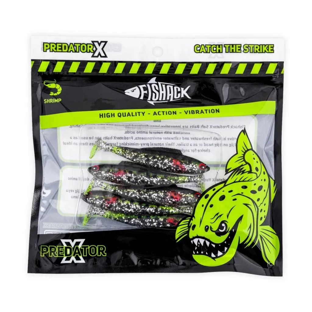 Silikon Sahte Balık - 4,5g 85mm - Fishack PredatorX - UV Boyalı - Fleck Silikon Sahte Balık - 4,5g 85mm - Fishack PredatorX - UV Boyalı - Fleck