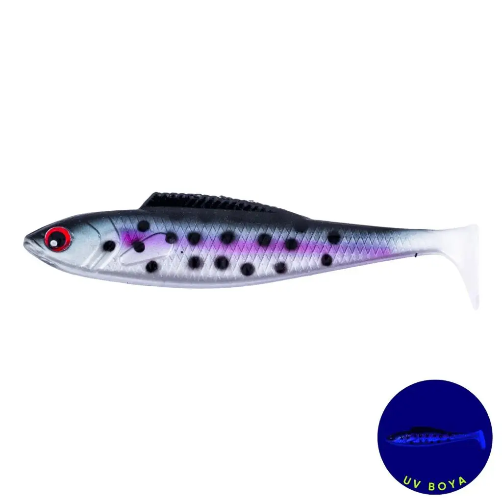 Silikon Sahte Balık - 4,5g 85mm - Fishack PredatorX - UV Boyalı - Vibe Silikon Sahte Balık - 4,5g 85mm - Fishack PredatorX - UV Boyalı - Vibe