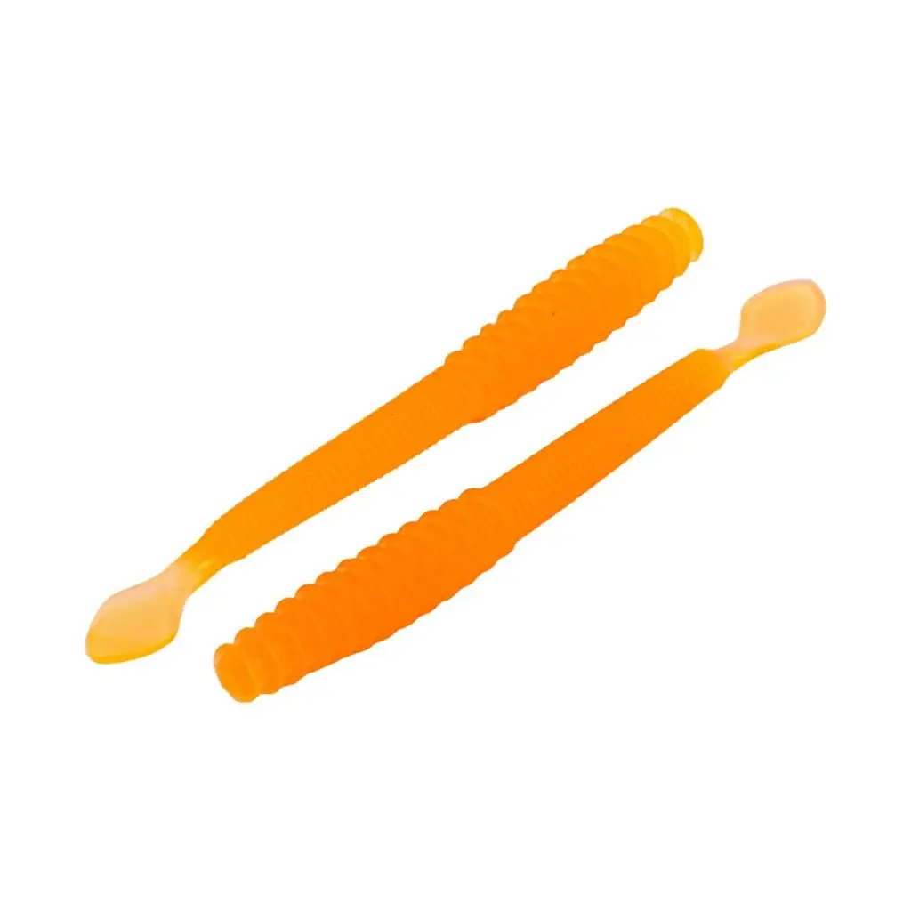 Silikon Sahte Kurt Yem - 2,2g 87mm - Fishack Wormix - UV Boyalı - Orange Silikon Sahte Kurt Yem - 2,2g 87mm - Fishack Wormix - UV Boyalı - Orange