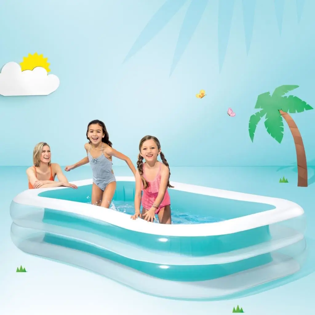 Şişme Aile Havuzu - Intex - Şeffaf - 262 x 175 x 56cm (56483) Şişme Aile Havuzu - Intex - Şeffaf - 262 x 175 x 56cm (56483)