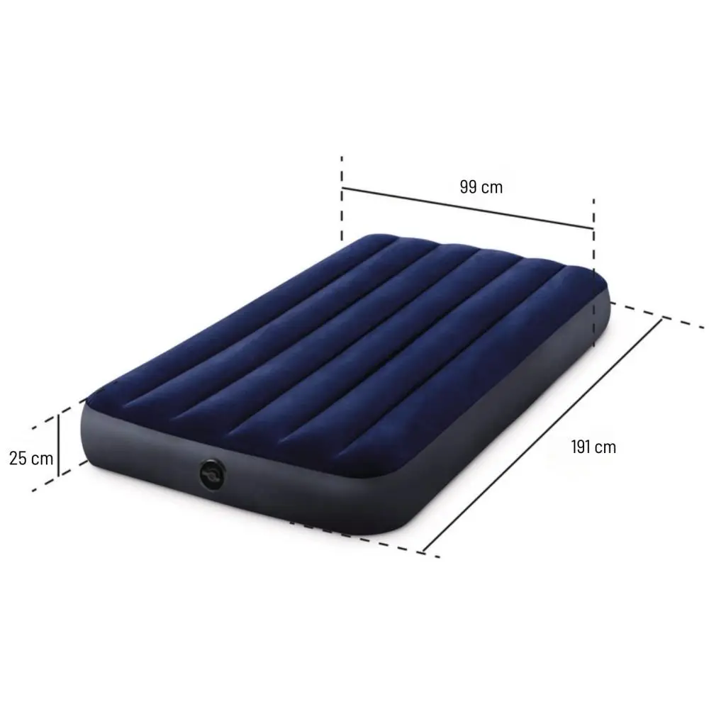 Şişme Kamp Yatağı - Intex - Tek Kişilik XL - 99cm (64757) Şişme Kamp Yatağı - Intex - Tek Kişilik XL - 99cm (64757)