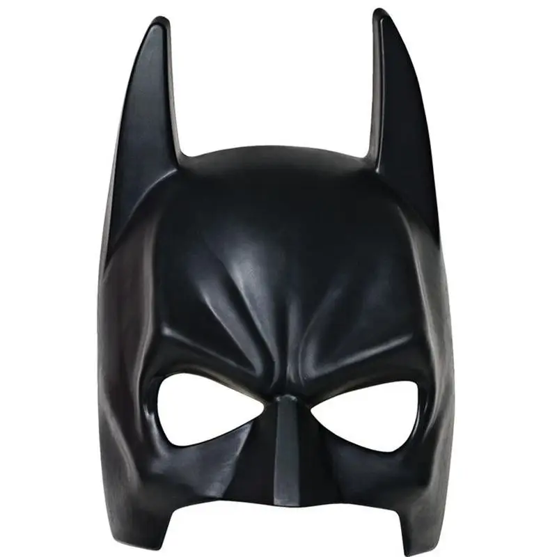 Siyah Renk Çocuk Boy Arkadan Lastikli Batman Maskesi Yarasa Adam Siyah Renk Çocuk Boy Arkadan Lastikli Batman Maskesi Yarasa Adam