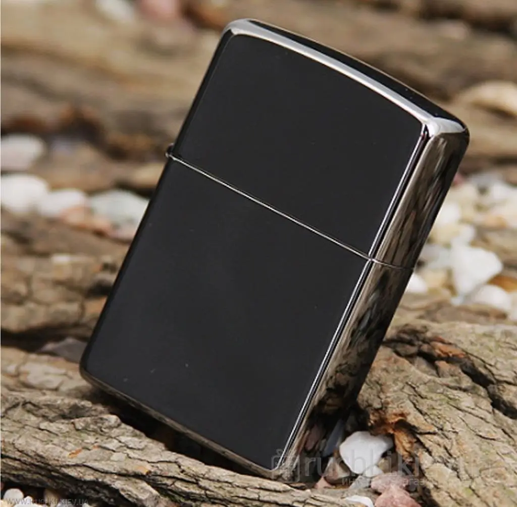 Siyah Zippo Çakmak Siyah Zippo Çakmak