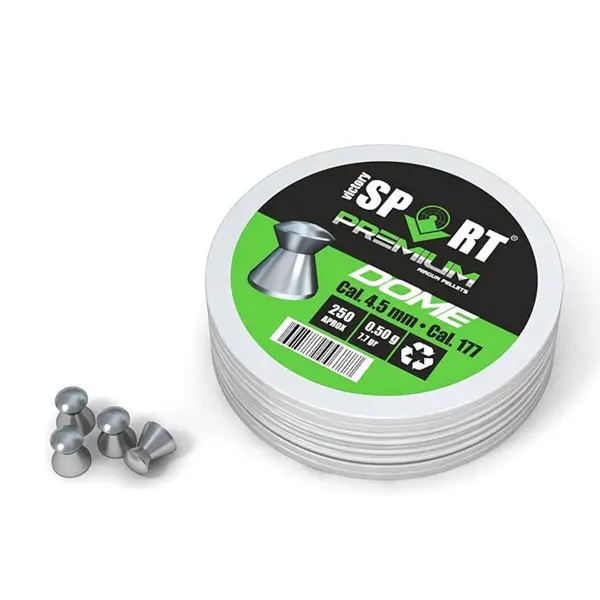 Sport Premium Dome Havalı Saçma 4.5 mm (250li) Sport Premium Dome Havalı Saçma 4.5 mm (250li)