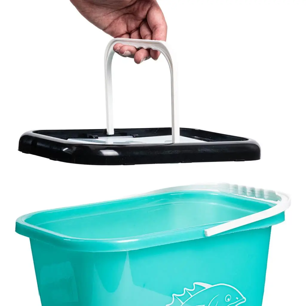 Süzgeçli Balıkçı Kovası 15 lt - Fishack - Su Yeşili - 179 Süzgeçli Balıkçı Kovası 15 lt - Fishack - Su Yeşili - 179