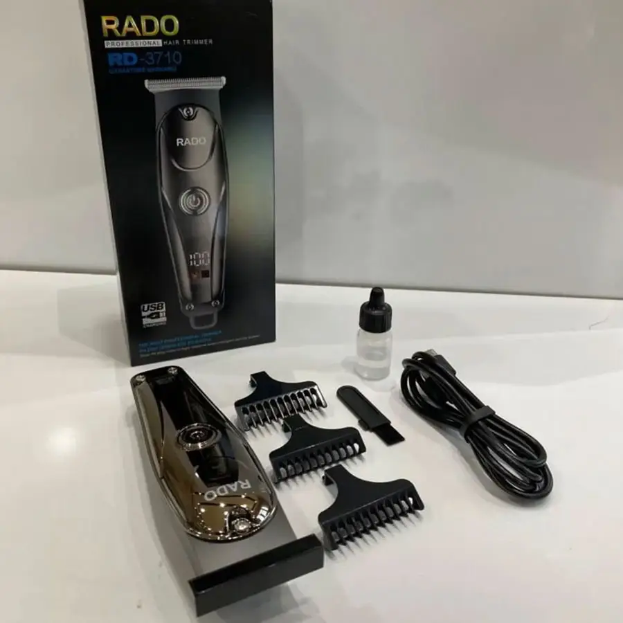 T Bıçak Sıfır Kesim LCD Ekran Şarjlı Tıraş Makinesi RD-3710 T Bıçak Sıfır Kesim LCD Ekran Şarjlı Tıraş Makinesi RD-3710