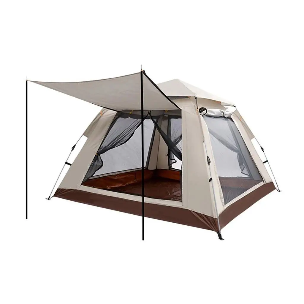 Tam Otomatik 4 Kişilik 210 x 210 x 140 Cm 210D Oxford Kumaş Çadır Tam Otomatik 4 Kişilik 210 x 210 x 140 Cm 210D Oxford Kumaş Çadır