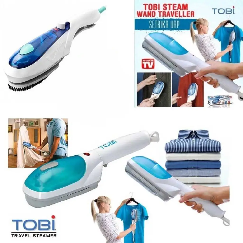 Tobi Steamer Buharlı Pratik Mucize Ütü Tobi Steamer Buharlı Pratik Mucize Ütü