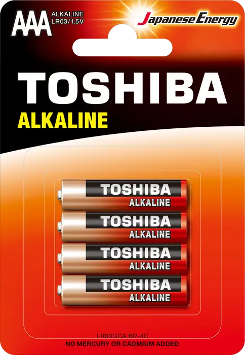 TOSHIBA LR03 BLS ALK.İNCE 4LÜ TOSHIBA LR03 BLS ALK.İNCE 4LÜ