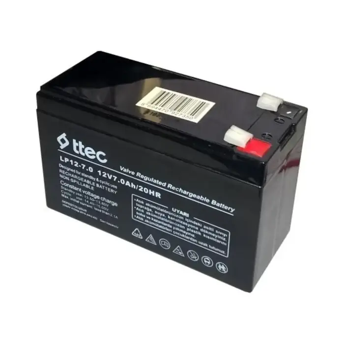 TTEC 12V 7AH BAKIMSIZ KURU AKÜ TTEC 12V 7AH BAKIMSIZ KURU AKÜ