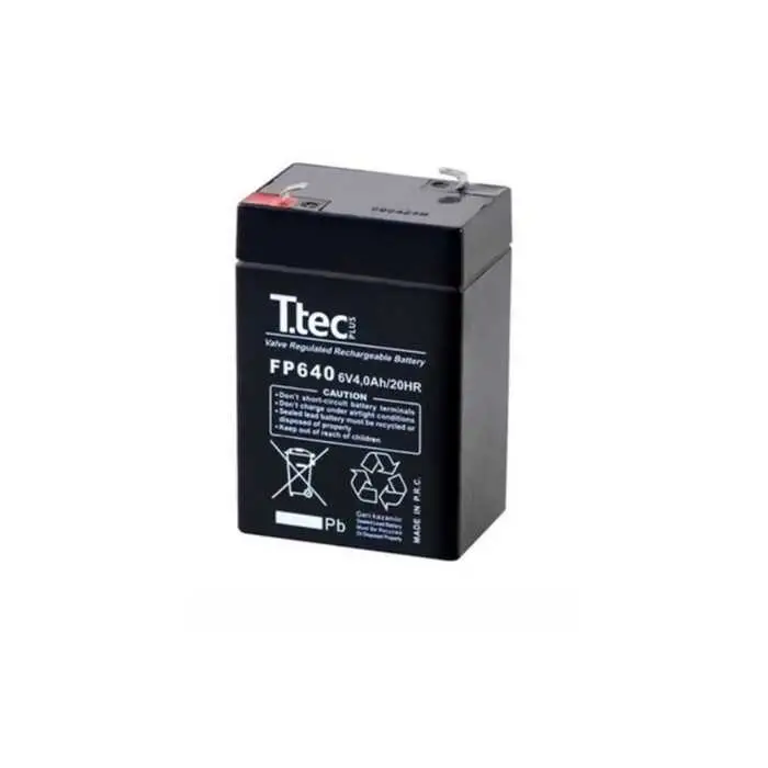 Ttec 6V 4AH Bakımsız Kuru Akü Ttec 6V 4AH Bakımsız Kuru Akü