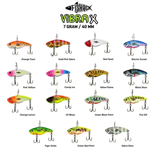 Vibrasyon Yem - LRF/Spin Jig - Fishack VibraX - 7g 40mm