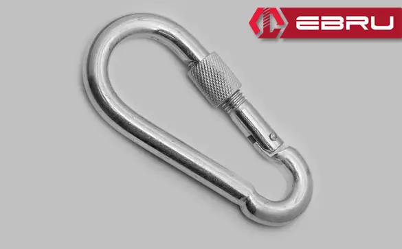 Vidalı Karabina, Kanca, Çengel 8mm - 2 Adet Vidalı Karabina, Kanca, Çengel 8mm - 2 Adet
