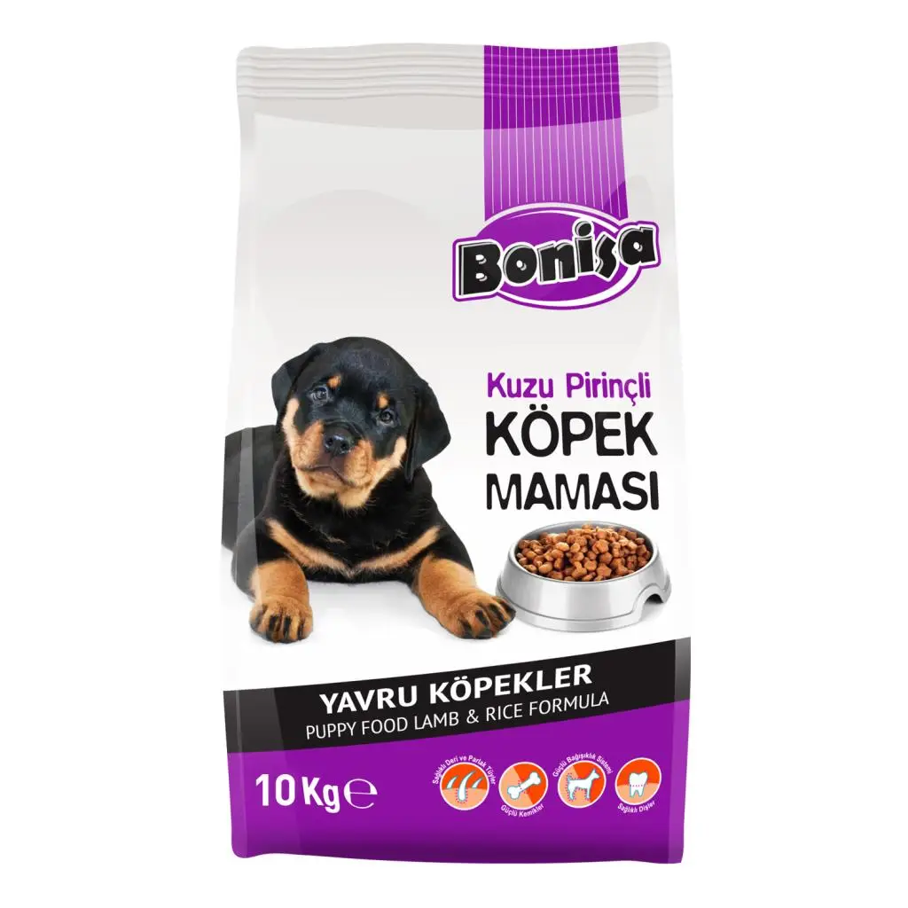 Yavru Köpek Maması - Bonisa - Kuzu Etli/Prinçli - 10 Kg Yavru Köpek Maması - Bonisa - Kuzu Etli/Prinçli - 10 Kg