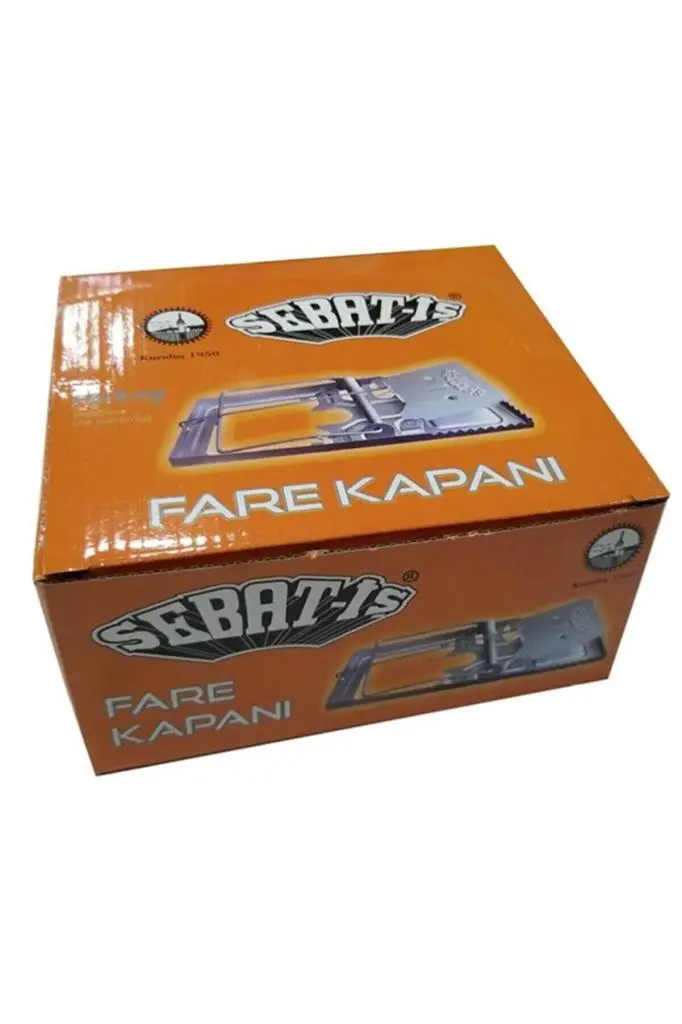 Yaylı Metal Fare Kapanı 12 Adet Yaylı Metal Fare Kapanı 12 Adet